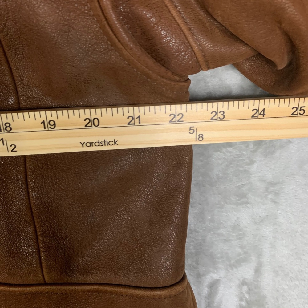 Lone Pine Aspen American Made Leather Jacket Mens 40 Brown Field Rancher Bomber - Picture 14 of 16